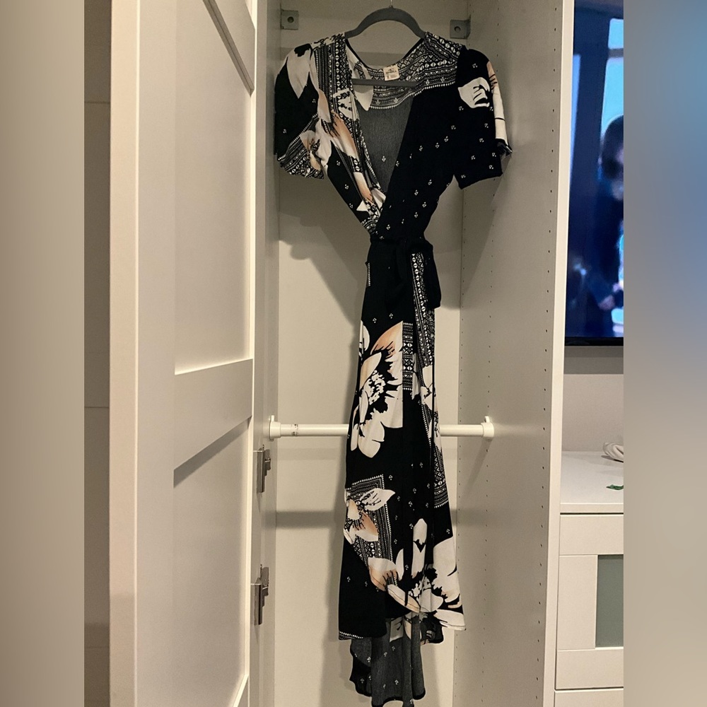 ONEILL High Low Wrap Dress